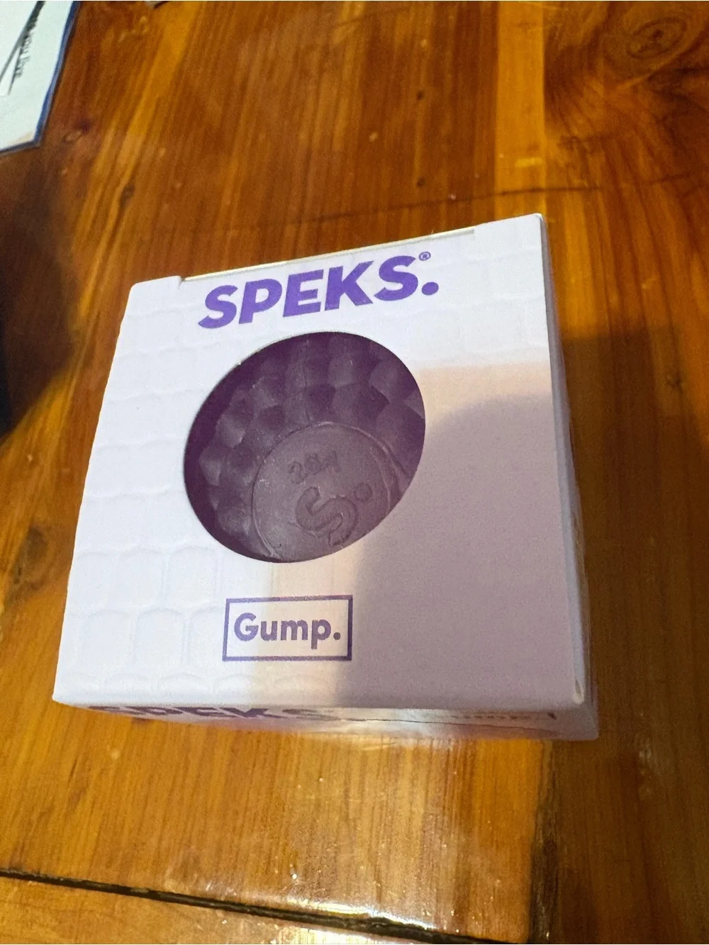 Speks scale Gump Memory Gel Stress Ball - Lavender Purple